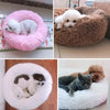 Haustierbett Plüsch/ Rund/ Plüsch Bett/ Donut für Hunde und Katzen