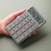 Mini Taschenrechner: Tragbares 12-stelliges elektronisches Werkzeug