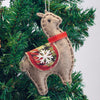 Handgemachte Filz-Alpaka-Baum hängende Weihnachtsschmuck kaufen