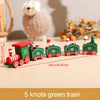 Weihnachtszug aus Holz / Weihnachtsdeko Holz-Eisenbahn kaufen