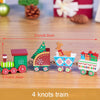 Weihnachtszug aus Holz / Weihnachtsdeko Holz-Eisenbahn kaufen