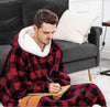 Super Lange Flanell Decke mit Ärmeln/ Winter Hoodies/ Sweatshirt