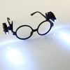 Ein Paar LED-Lampen für Brillen/ aufsteckbare LED-Brillen-Leselichter
