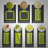 Mandoline/ Gemüse Zerkleiner mit Auffangbehälter/ Gemüsehobel/ Gemüseschneider Set