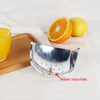 Orangensaftpresse aus Edelstahl/ manuelle Zitruspresse