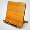 Tablethalterung aus Holz/ faltbare und robuste Buchhalterung