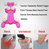 Drei-Punkt-Massage-Roller/Manuelles Massagegerät für den Nackenbereich