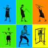 Pilates Yoga Workout Aerobic Stretch-Band Zug-Band Elastic Band