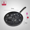 Omelette-Pfanne für Gasherd / Pancake-Pfanne aus Aluminium