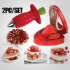 Erdbeer Messer / Erdbeer-Schnitz-Set / Erdbeer-Garnier-Set
