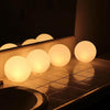Faltbare Silikon Lampe COCONUT / wasserdichtes Leuchtobjekt