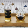 Essig und Öl Halter/ Essig Öl Spender/ 2-in1 Würzflasche