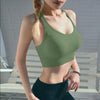 Sport-BH ohne Bügel / nahtloser Fitness-BH / Sport-Bustier für Damen