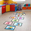 Fussboden Sticker fürs Kinderzimmer / Spiel-Aufkleber für den Boden