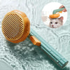 Selbstreinigende Fellbürste / Pflegebürste für Hunde und Katzen