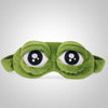 Lustige 3D Schlafmaske mit Froschaugen/ Schlafbrille im Comic-Design