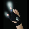 LED Taschenlampe fingerlose Handschuhe/ LED Handschuhe mit 2 LED