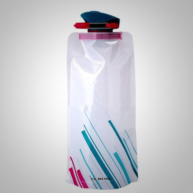 700mL Faltbare Wasserflasche/ Trinkflasche/ Faltflasche/ Trinkbeutel