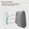 Ergonomisches Rückenkissen/ Kissen zur Unterstützung der Wirbelsäule