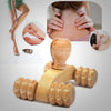 Reflexzonen Massageroller aus Holz/ Massagegerät gegen Verspannungen