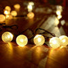 Solarbetriebene LED-Lichterkette/  Weihnachtslichter/ Dekolichterkette