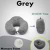 Memory Foam U-förmige Kissen für Büro oder Reise/Kinn und Nackenstütze