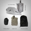 Tragbares Reisekissen-Set/Schlafmaske mit Nackenkissen,Fußrastenkissen