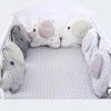 Nestchen aus Stofftieren/ Babynest/ Babybett-Schutz/ Krippenschutz