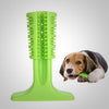 Hundezahnbürste aus Kieselgel/ Hundespielzeug zur Zahnpflege